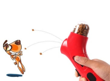 CUIZBEE Pet Food Catapult Feeder Funny Dog Toy