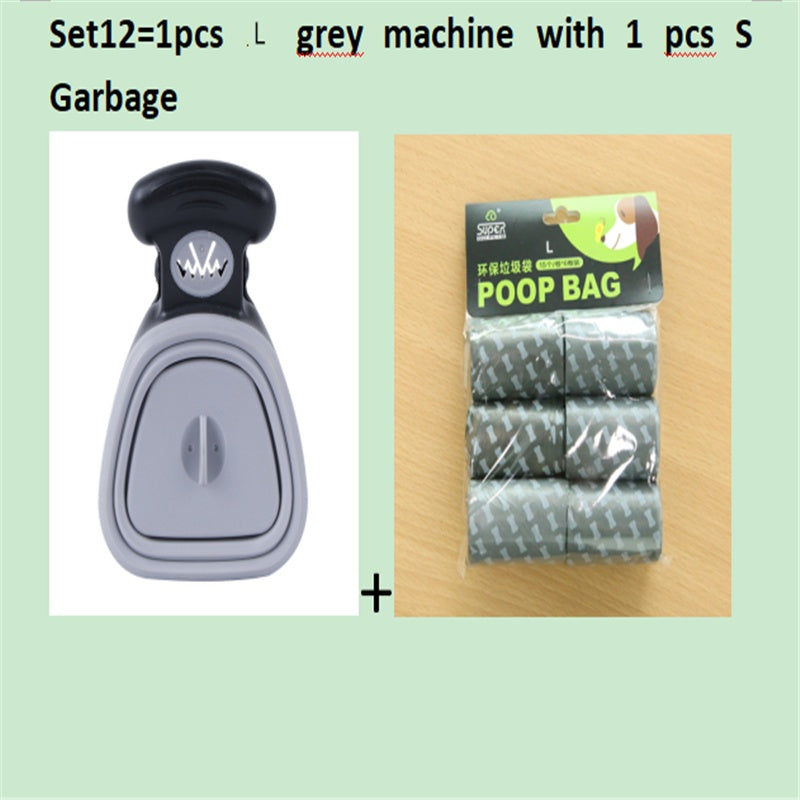 Foldable Dog Pooper Scooper with Free Eco Waste Bags