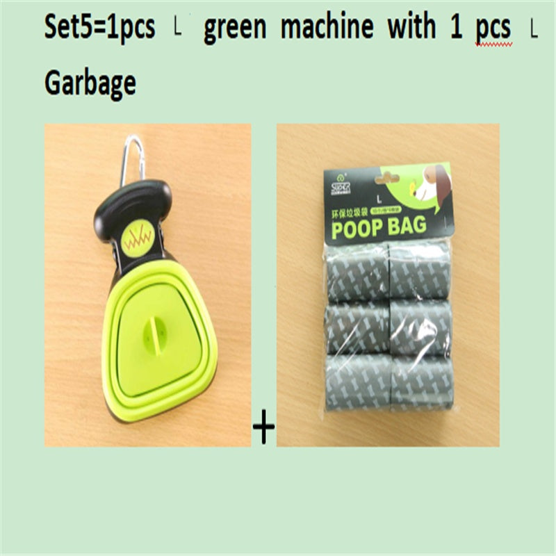 Foldable Dog Pooper Scooper with Free Eco Waste Bags