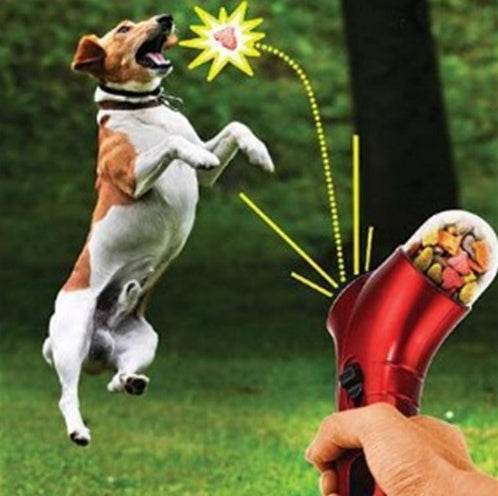 CUIZBEE Pet Food Catapult Feeder Funny Dog Toy