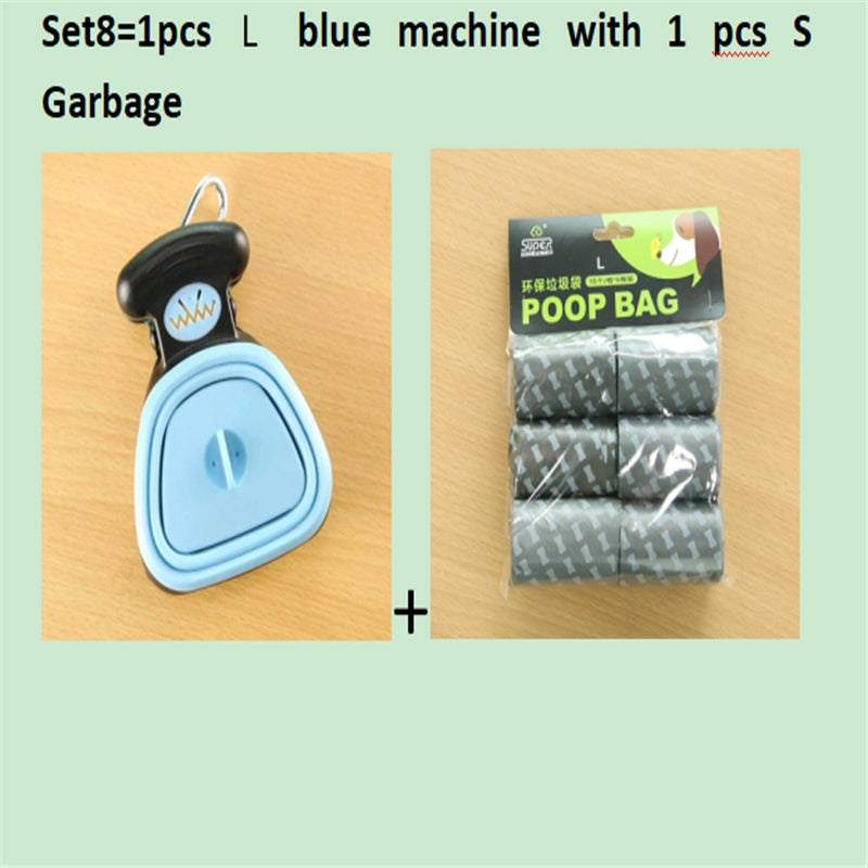 Foldable Dog Pooper Scooper with Free Eco Waste Bags