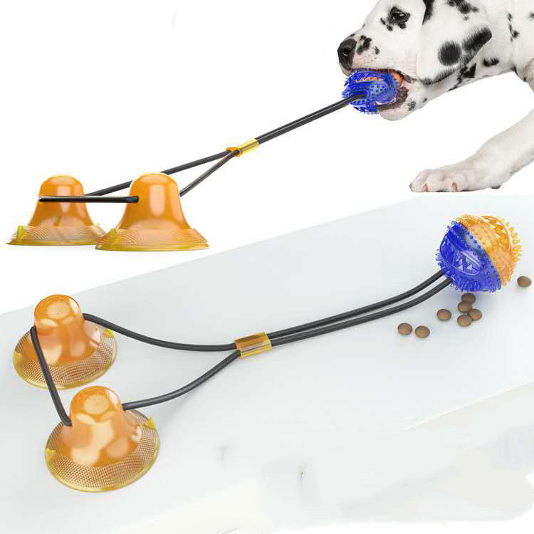 Interactive Suction Cup Dog Toy for Endless Tug Fun