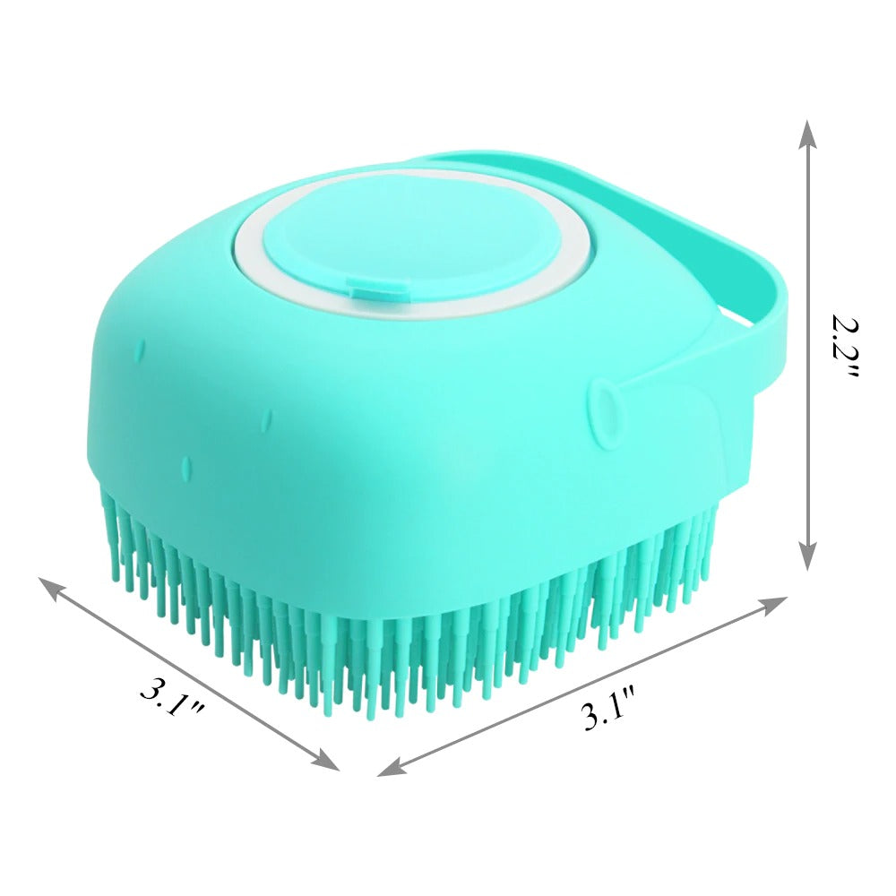 CUIZBEE Cat and Dog Bath Brush for Gentle Grooming