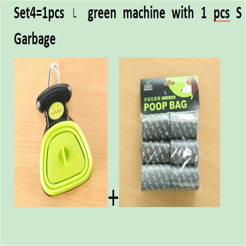 Foldable Dog Pooper Scooper with Free Eco Waste Bags