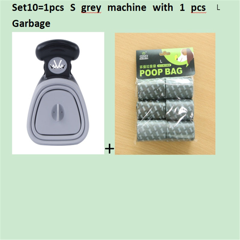 Foldable Dog Pooper Scooper with Free Eco Waste Bags
