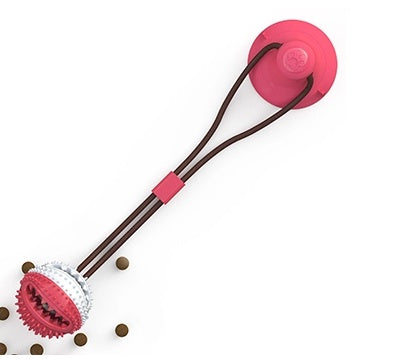 Interactive Suction Cup Dog Toy for Endless Tug Fun