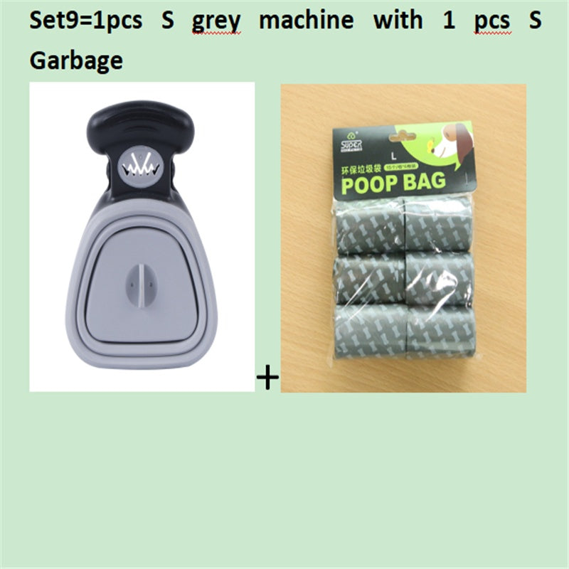 Foldable Dog Pooper Scooper with Free Eco Waste Bags