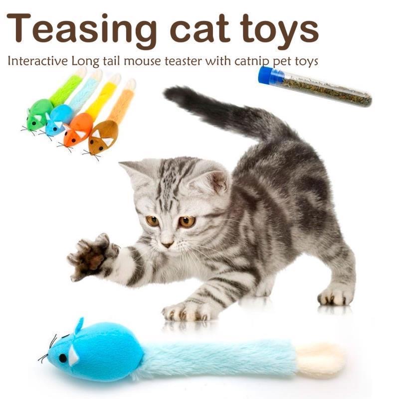 CUIZBEE Exciting Mouse Teaser Toy for Curious Cats
