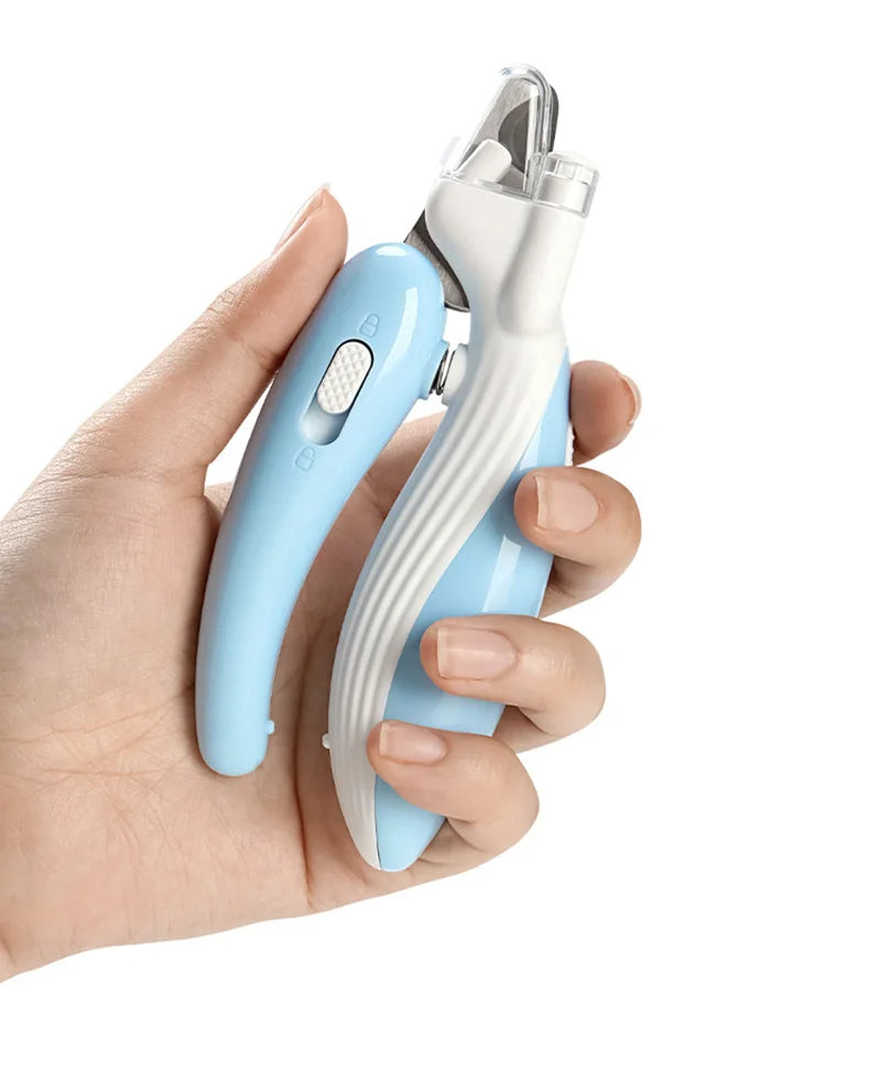 LED Pet Nail Clipper & Grinder for Safe Grooming