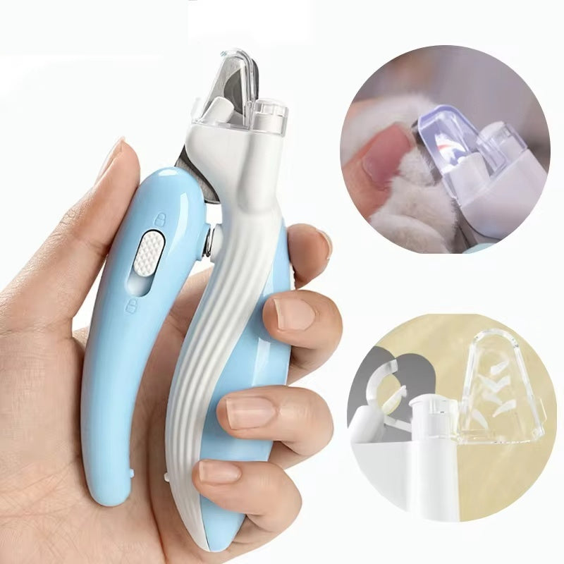 LED Pet Nail Clipper & Grinder for Safe Grooming