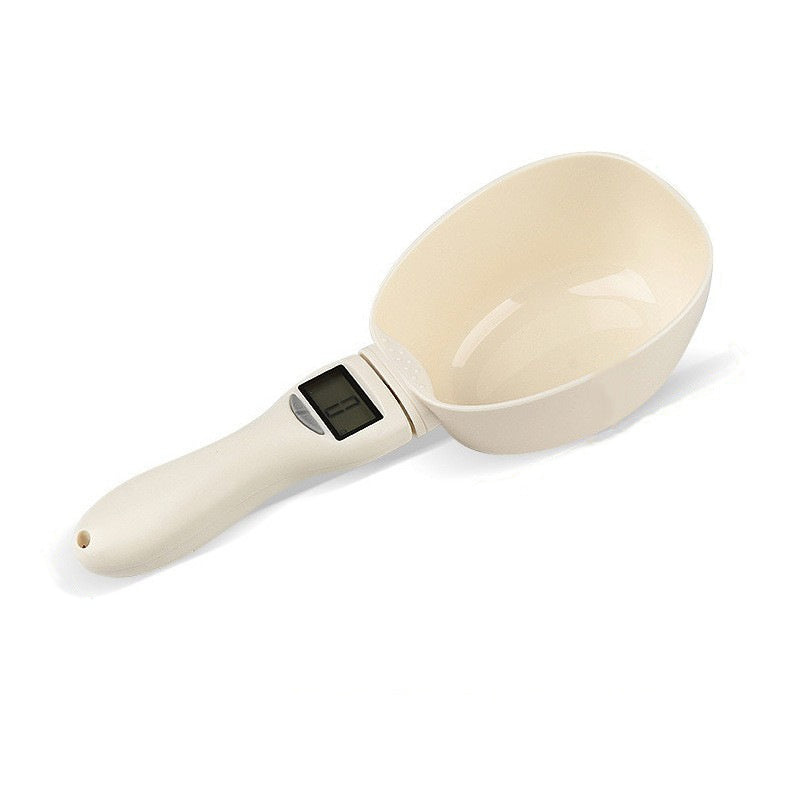 Smart Pet Food Measuring Spoon with Digital LCD Scale